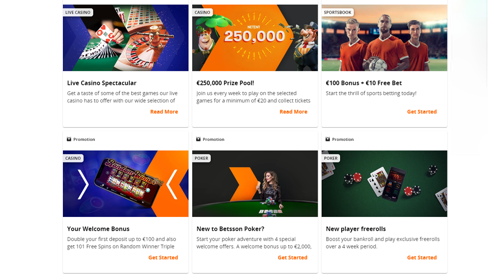 Betsson Sportsbook Review