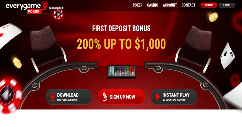 Everygame Poker review, Everygame Poker new player bonus