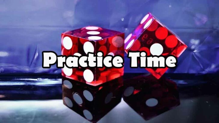 practice before going into a casino