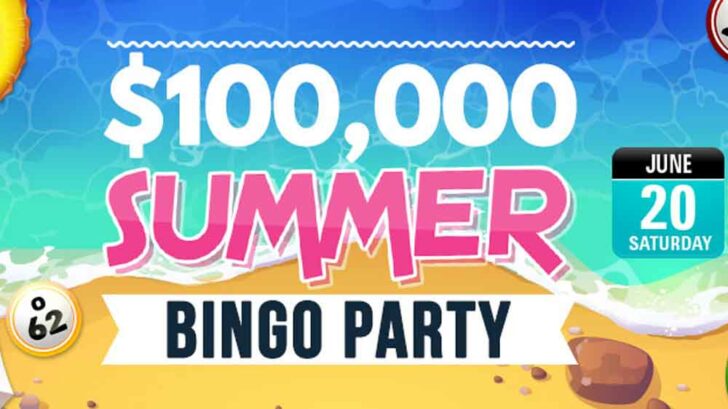 $100.000 Summer Party at CyberBingo