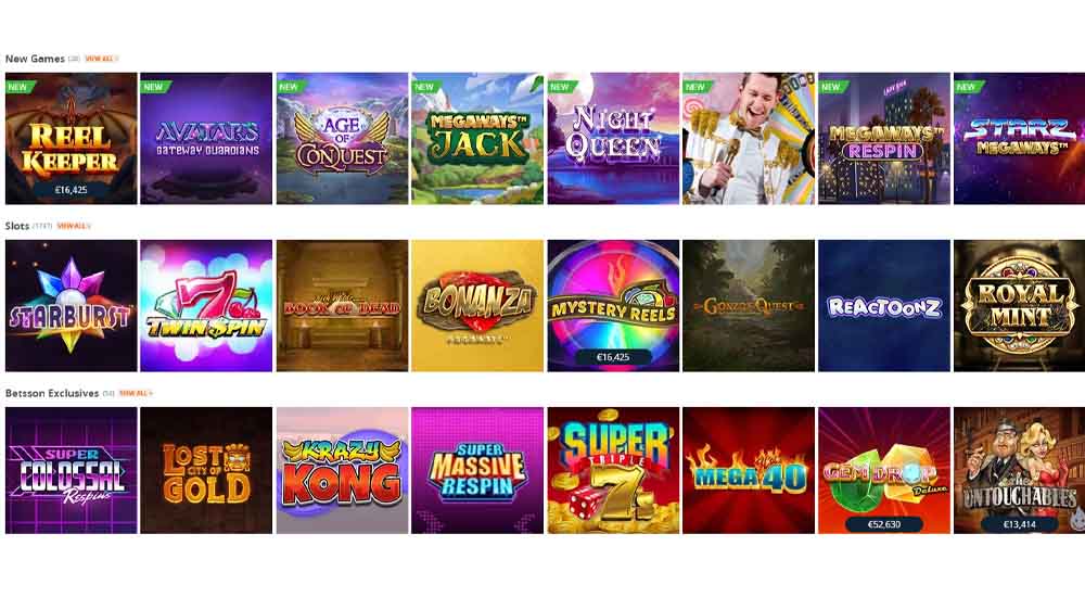 Betsson Casino review