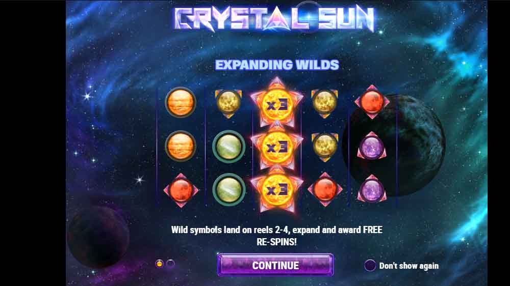 Crystal Sun jackpot analysis