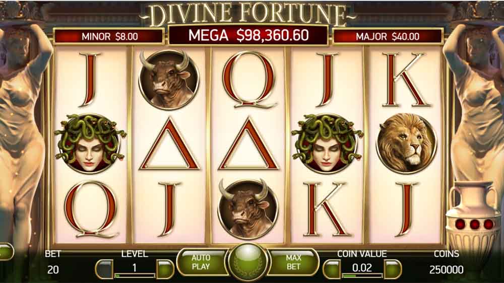 Divine Fortune jackpot analysis