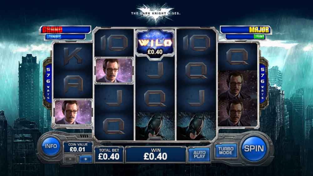 The Dark Knight Rises jackpot analysis