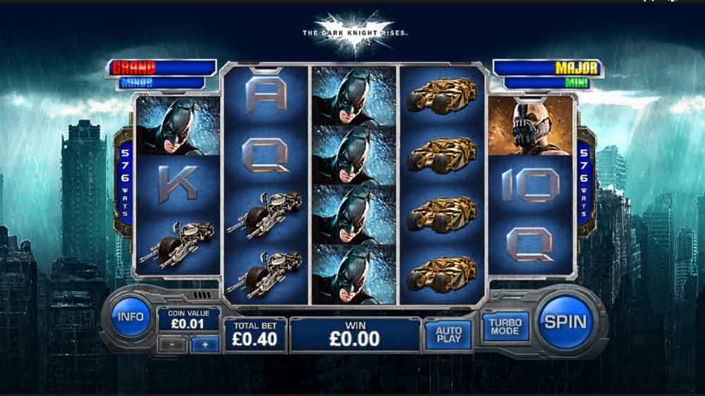 The Dark Knight Rises jackpot analysis