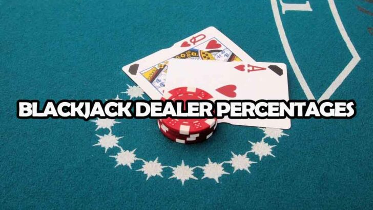 blackjack dealer percentages