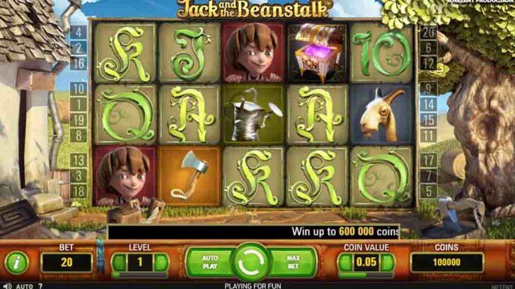jack and the beanstalk slot image 12 Fairy Tale Themed Slots
