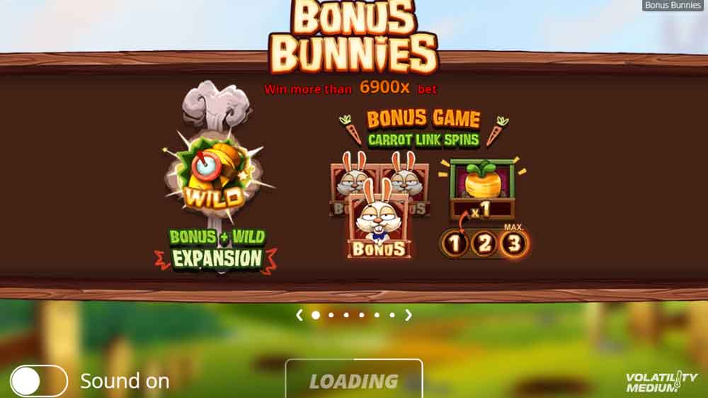 Bonus Bunny jackpot analysis