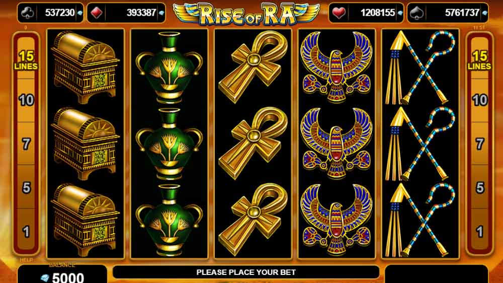 Rise of Ra jackpot analysis