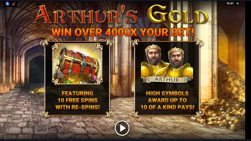Arthur’s Gold jackpot analysis