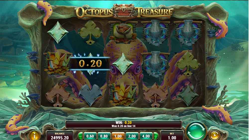 Octopus Treasure jackpot analysis