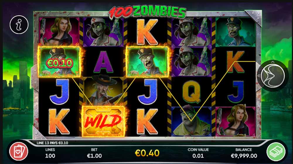 100 Zombie jackpot analysis