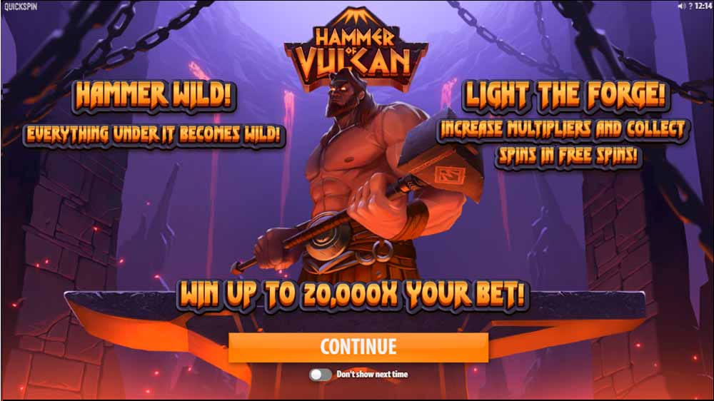 Hammer of Vulcan jackpot analysis