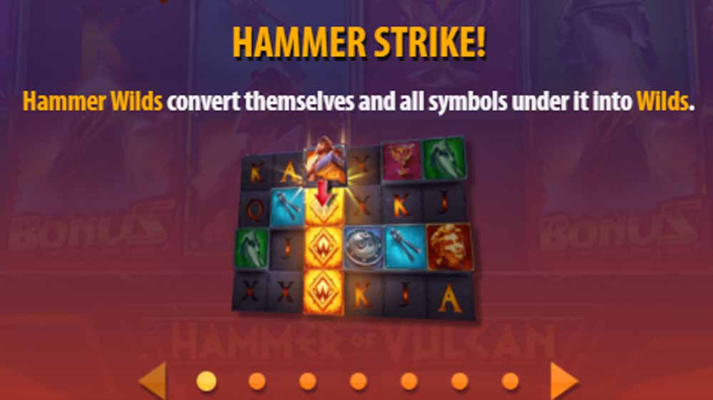 Hammer of Vulcan jackpot analysis