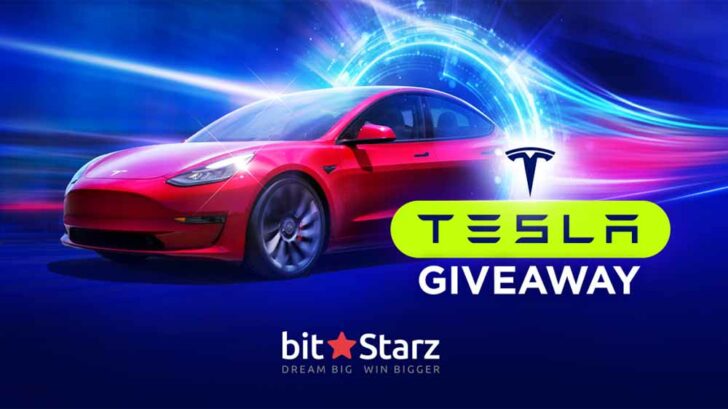 BitStarz Casino Tesla Giveaway