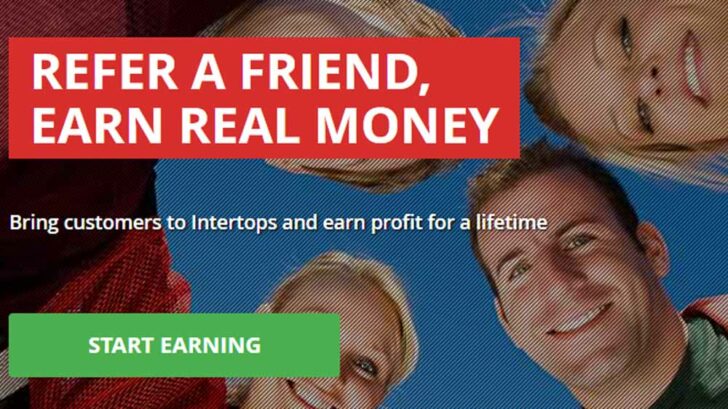 Intertops Refer a Friend Bonus