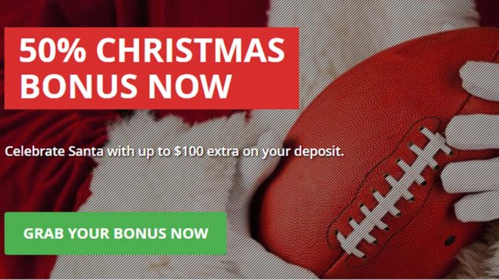 Celebrate Santa with up to $100 extra on your deposit using Intertops Sportsbook Christmas bonus code this month. Check the promo to learn more about the offer.