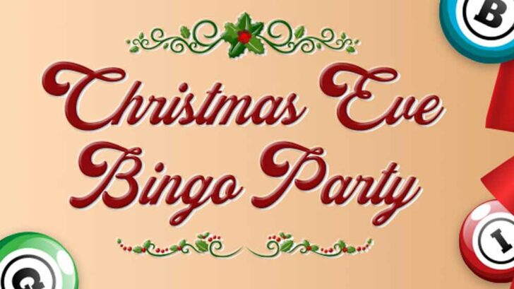online bingo promo for Christmas