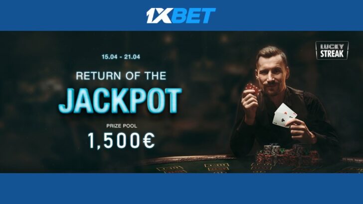 1xbet Casino Jackpot tournament