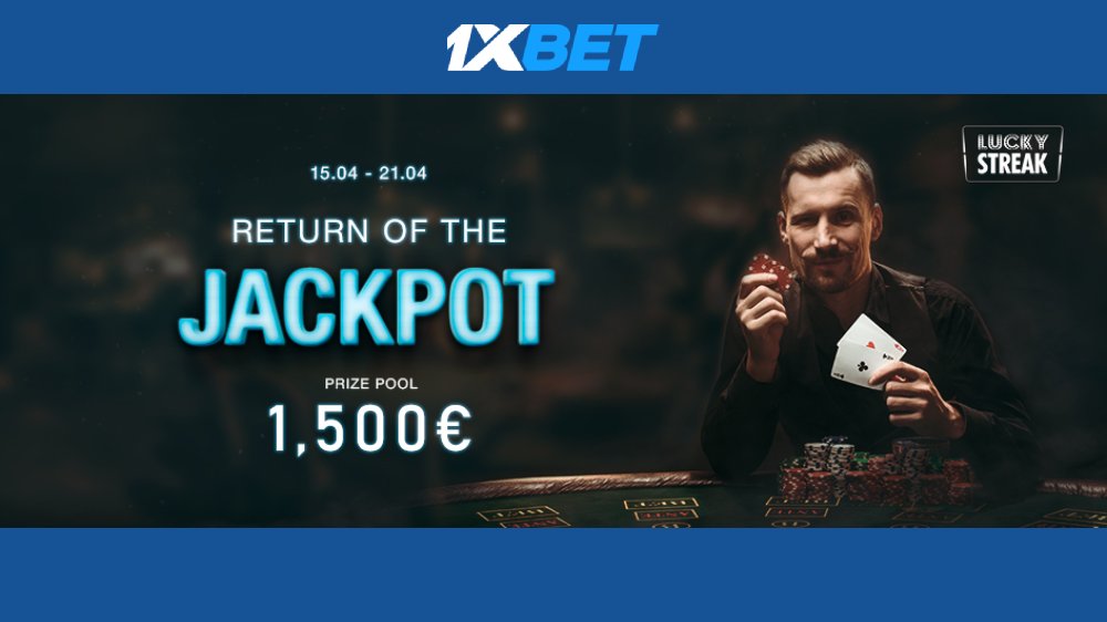 Torneo de jackpot en 1xbet casino