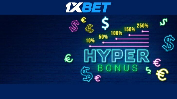 1xBET Sportsbook Hyper Bonus