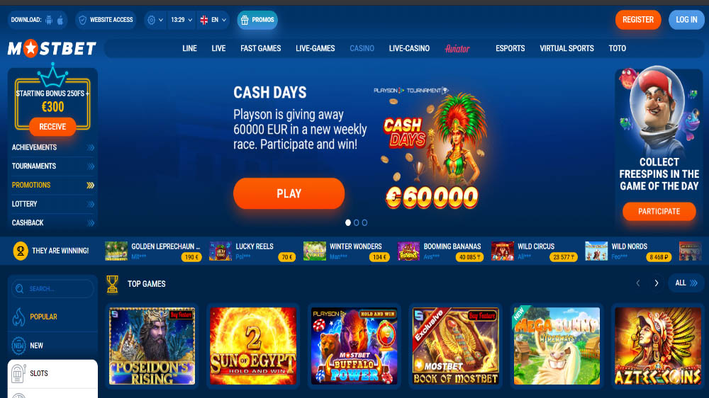 mostbet casino