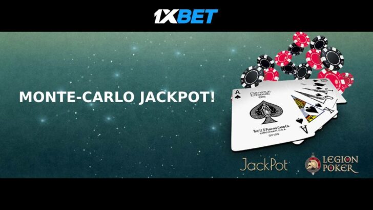 1xBET Casino Monte-Carlo Jackpot