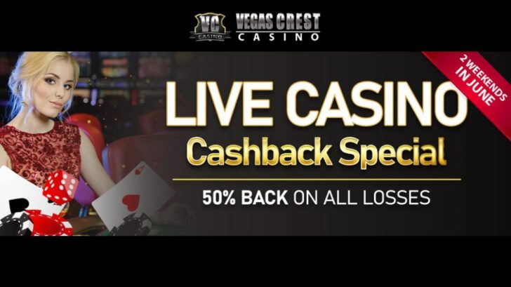 Live Casino Cashback Special