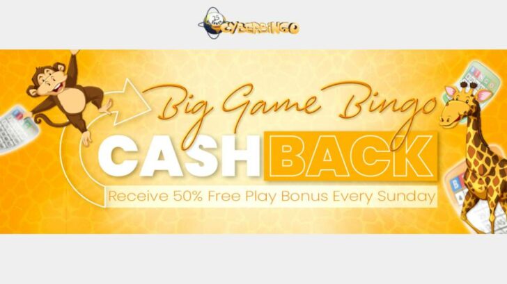 CyberBingo cashback promo