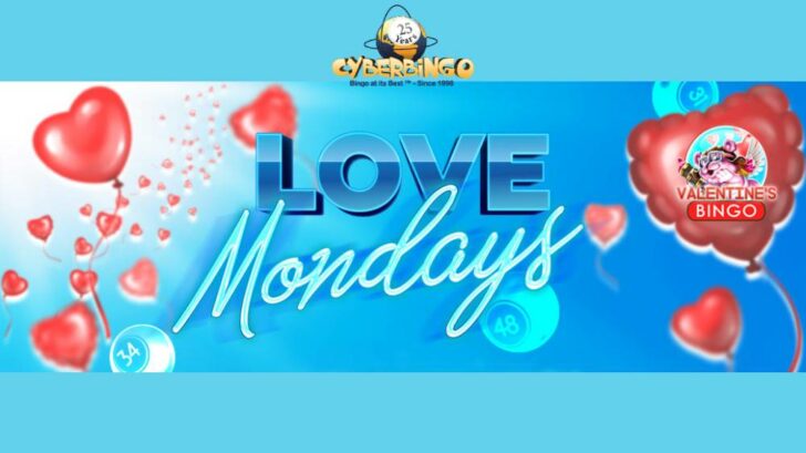 CyberBingo Love Monday tournament