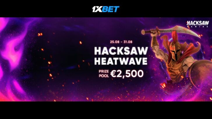 1xBET Casino Hacksaw Heatwave