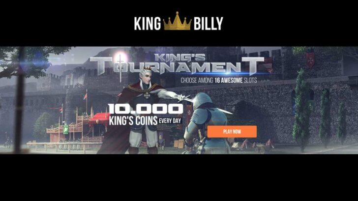 King Billy Casino daily tournament
