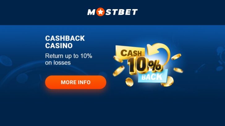 Mostbet Casino cashback offer