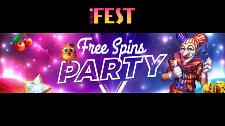 BingoFest free spins party