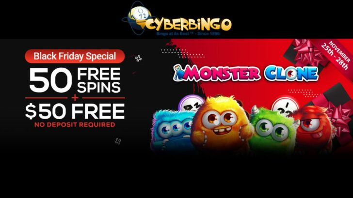 CyberBingo Black Friday bonus