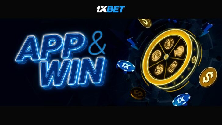 Spin and win with 1xBet App