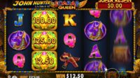 John Hunter and the Tomb of the Scarab Queen Jackpot Analysis