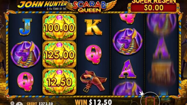 John Hunter and the Tomb of the Scarab Queen Jackpot Analysis