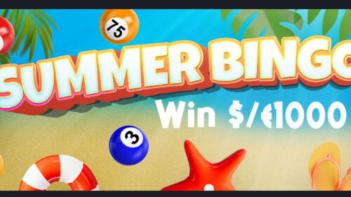 Summer Bingo Tourney at Vegas Crest Casino: Win Up to €1000